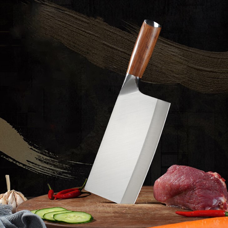 DS-2718A Chinese Chef Knife Stainless Steel Forged Blade Kitchen Knife-3